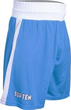 TOP TEN Short Competition Boxshorts Hose Kickboxen Blau Gr. XS NEU