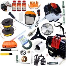 Motorsense Rasentrimmer Benzin  Sense Freischneider 6PS Neues Modell Super SET