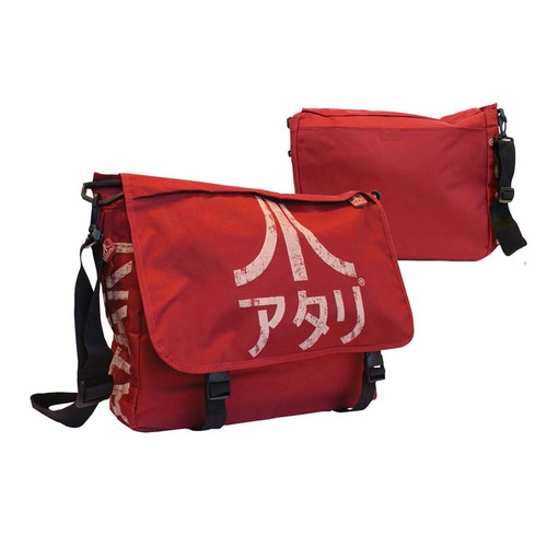 Atari shoulder bag dark red - bag,