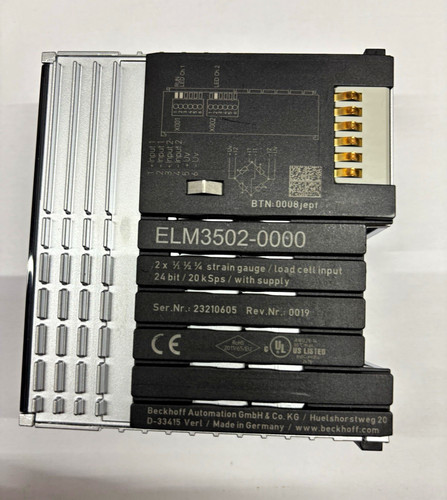 Beckhoff elm3502 0000 strain - beckhoff,