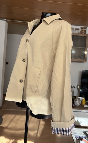 Beige trenchcoat blazer ohne - trenchcoat, blazer,