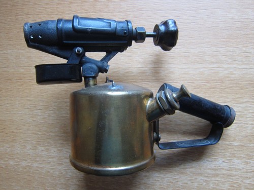 Alte lötlampe benzin - lötlampe, ,