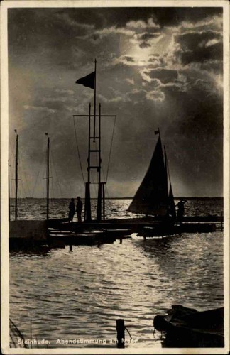 Steinhude postkarte 1930 40 - steinhude,