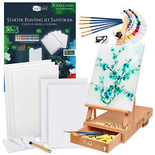 Malset 30 tlg Acryl Staffelei