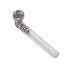 Borosilikatglas Pfeife, Metall