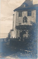 alte AK Meersburg - Bodensee deutlich vor 1945, Schloß-Eingang 7