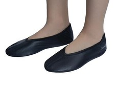 Gymnastikschuhe mit Gummisohle Turnschläppchen Extra breite Sohle neu Lappade