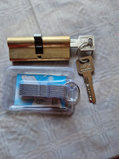 Zylinderschloss/ Sicherheitsschloss  von WJ , Beide Seiten 34 mm