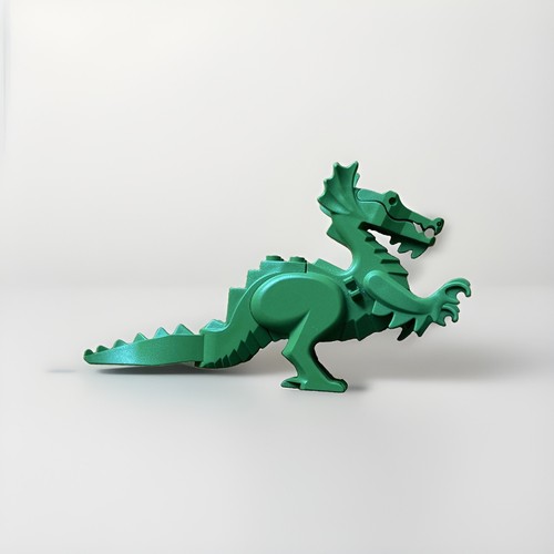 Lego drache grün tier figur - lego,