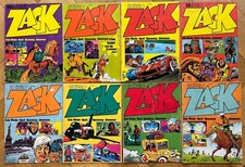 23 x ZACK Comics 26-52 1972 Blueberry, Michel Vaillant, Luck Luke, Enterprise