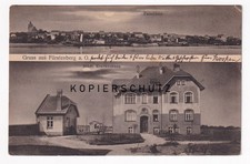 alte Ak Fürstenberg a. Oder, Panorama, Städt. Krankenhaus, Eisenhüttenstadt