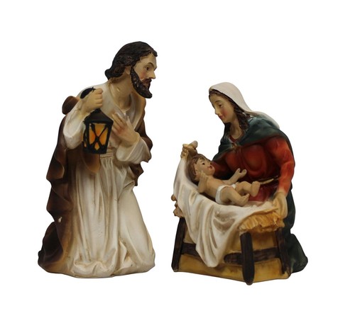 Krippenfigur heilige familie - krippenfigur,