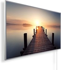 Könighaus Infrarotheizung 600W Bildheizung HD 200+ Motive inkl Smart Thermostat 