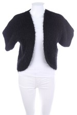 Ohne Label Strickjacke Cardigan Kurzarm Strick ONE SIZE schwarz