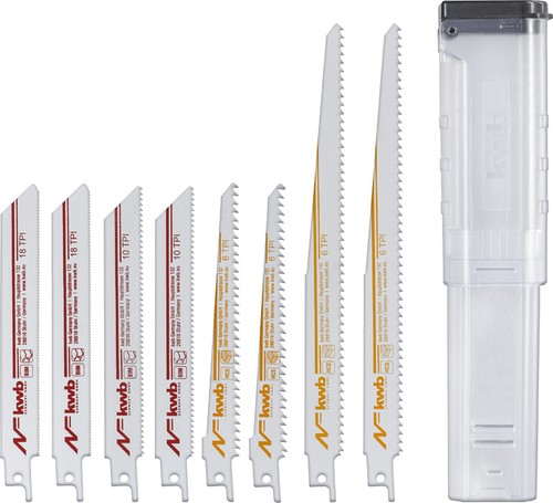 Kwb säbelsägeblatt set - säbelsägeblatt,