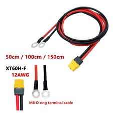 XT60 to O Ring Terminal Cable