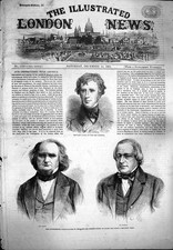 Original alter antiker Druck