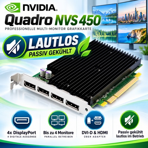 Nvidia quadro nvs 450 - quadro,