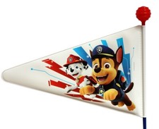 Paw patrol fahrradwimpel - paw,