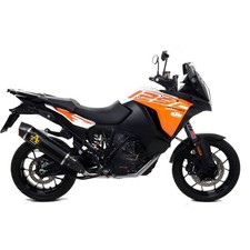 AUSPUFF ARROW MAXI RACE TECH ALLUMINIUM DARK FÜR KTM 1190 ADVENTURE ABE
