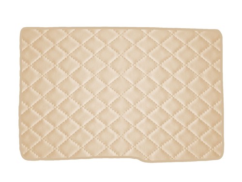 Beige gestepptes öko - beige, leder