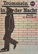 Original Bertolt Brecht Plakat