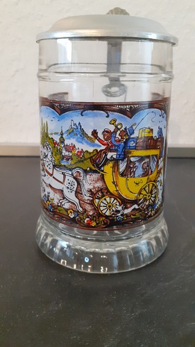 Schöner bierkrug post - 0,5l,