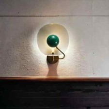 Kreis Wandleuchte Messing