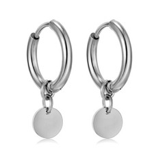 DAMEN OHRRINGE SILBER KREIS