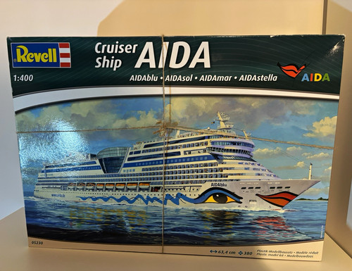 Revell cruiser ship - ship, aida