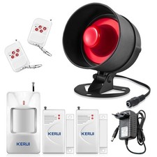 Alarmanlage Haus Sirene,Tür Alarmanlage Wohnung 115dB mit Türalarm Bewegungsm...