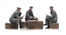 Artitec 387.356 H0 WW I Kartspielende deutsche Soldaten 3 Fig. 1:87  Fertigmodel