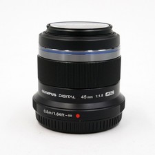 Olympus M.Zuiko 45/1,8 schwarz