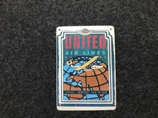 Blechschild Flugzeug Pilot