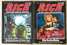 2 x RICK - Rick Master - Rick Hochet - Band  2 + 4 - Bastei - Comic Sammlung