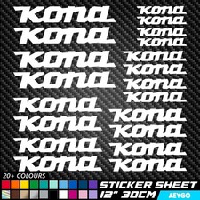 28x ISLABIKES Vinyl Aufkleber Sticker Blatt Fahrrad Rahmen Radfahren Cycle Bicycle MX MTB