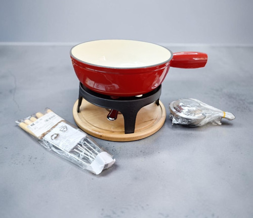 Fondue käsefondue set - käsefondue-set, aus