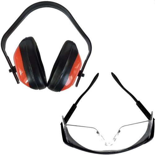 Schutzbrille gehörschutz - schutzbrille, +