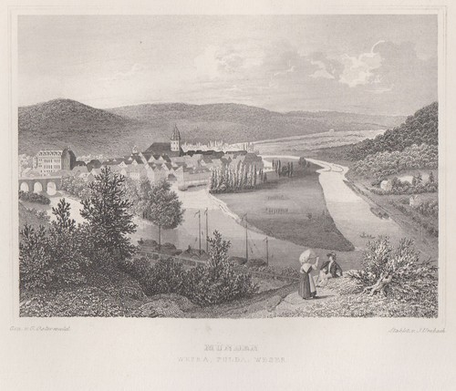 Hann münden gesamtansicht - hann.,