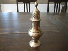 herrlich großer Puderzuckerstreuer Zuckerstreuer Kakaostreuer silber pl England