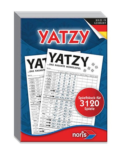 Spiel yatzy spielblock für - -,