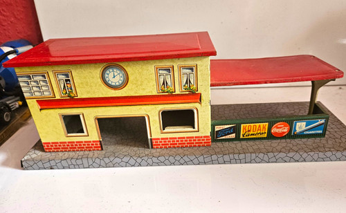 Hwn blechspielzeug bahnhof - hwn,