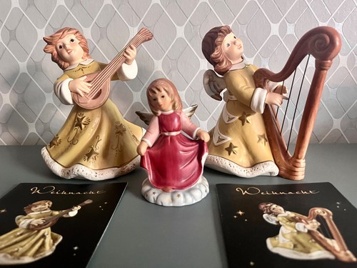 Goebel engel figur mit - 3x,