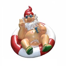 Nackter Zwerg im Badering