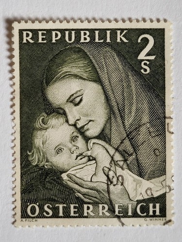 Vintage briefmarke - vintage,