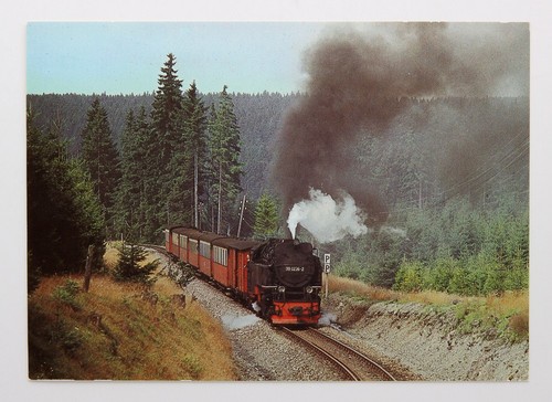 Postkarte harzquerbahn - postkarte,
