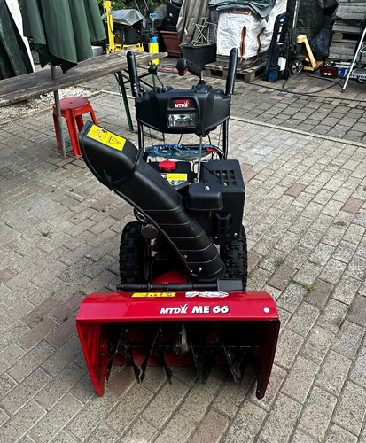 Mtd schneefräse - 66,
