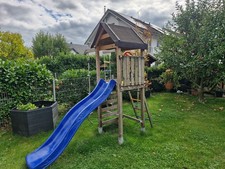 Kletterturm mit Rutsche für Kinder, Zustand: gebraucht (4 Jahre alt)