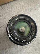 Wide Angle Lens for Canon - Soligor MC Wide-Auto f2.5 28mm Lens