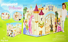 Hauck Toys PLAYMOBIL® D76304 Prinzessinnen Schloss Spielzelt Mädchen Kinderzelt